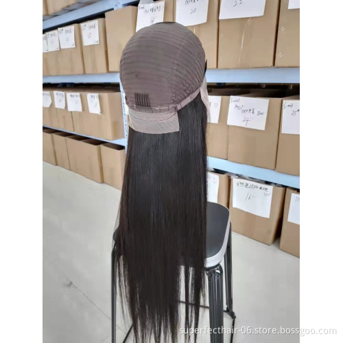 100% Brazilian 12 inch-30 inch Human Hair Wig Hd Transparent Swiss lace wig,Straight Cuticle Aligned Lace Front Wig